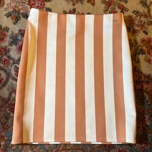 DONATING LAST CHANCE Striped skirt